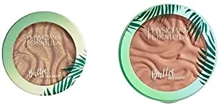 Physicians Formula Murumuru Butter Highlighter, Champagne, 0.17 Ounce with Murumuru Butter Bronzer, 0.38 Ounce