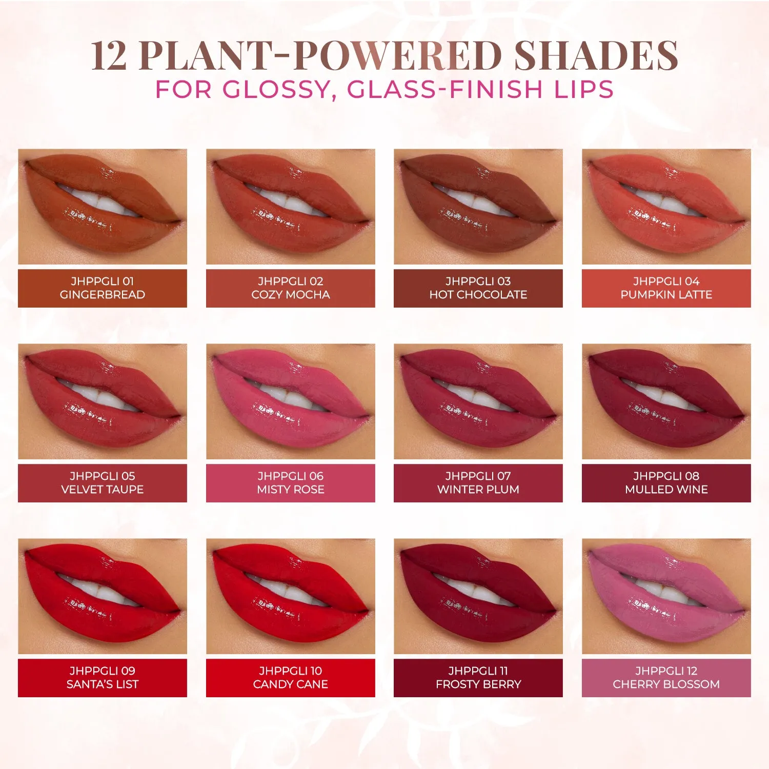 Plant-powered Glass Lip Ink with Cica and Sweet Almond Oil - Hot Chocolate