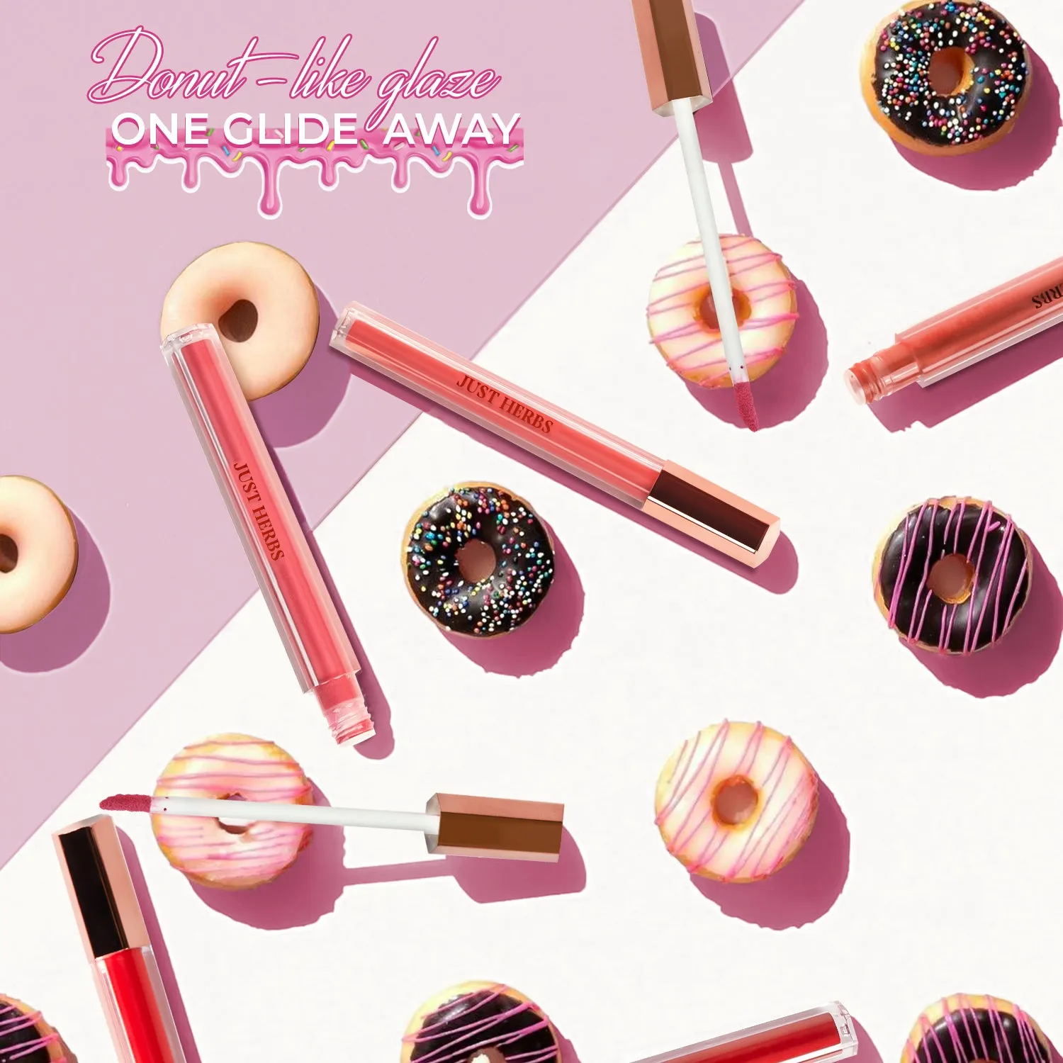 Plant-powered Glass Lip Ink with Cica and Sweet Almond Oil - Santas List