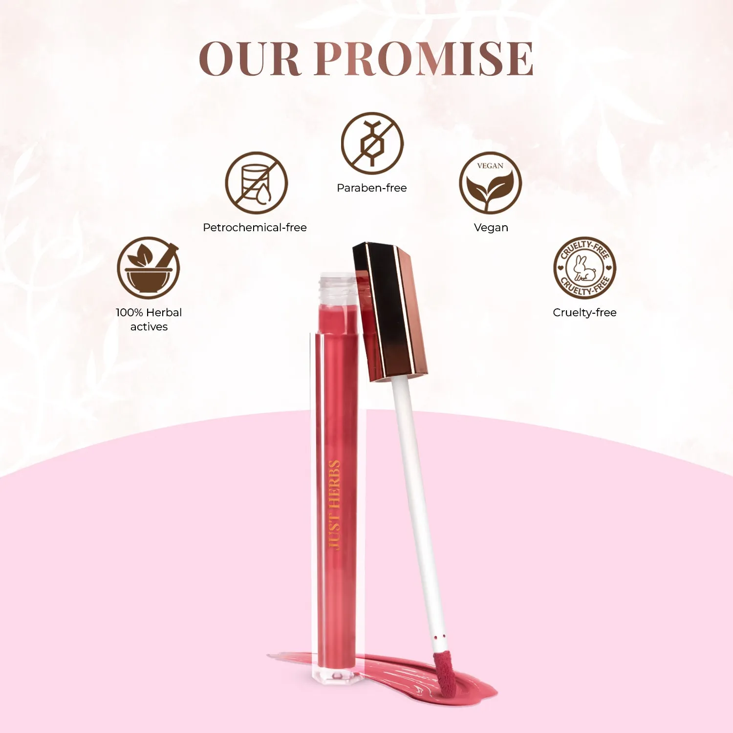 Plant-powered Glass Lip Ink with Cica and Sweet Almond Oil - Santas List