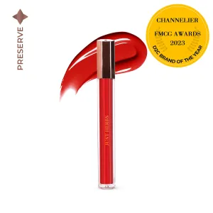 Plant-powered Glass Lip Ink with Cica and Sweet Almond Oil - Santas List