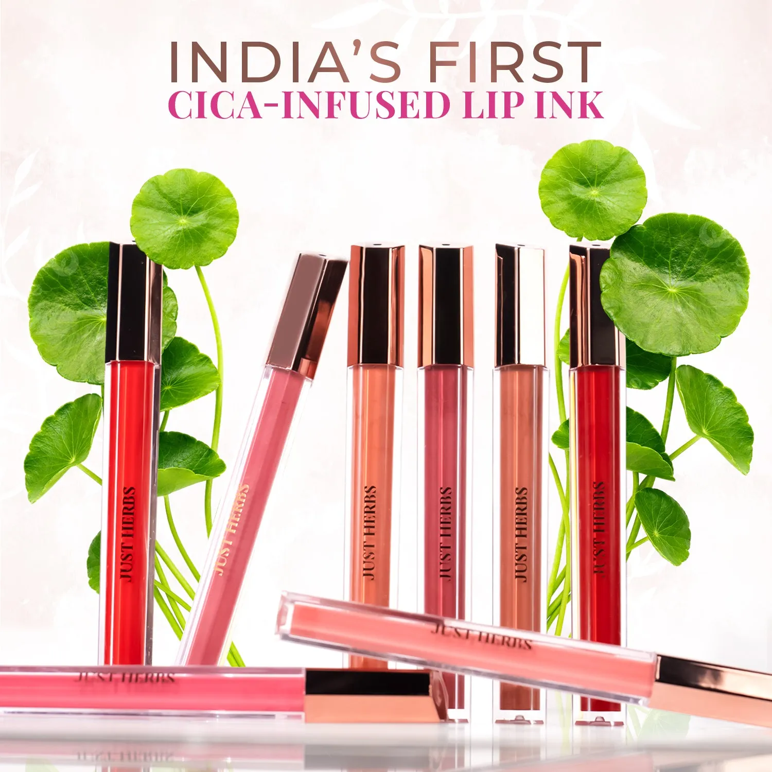Plant-powered Glass Lip Ink with Cica and Sweet Almond Oil - Santas List