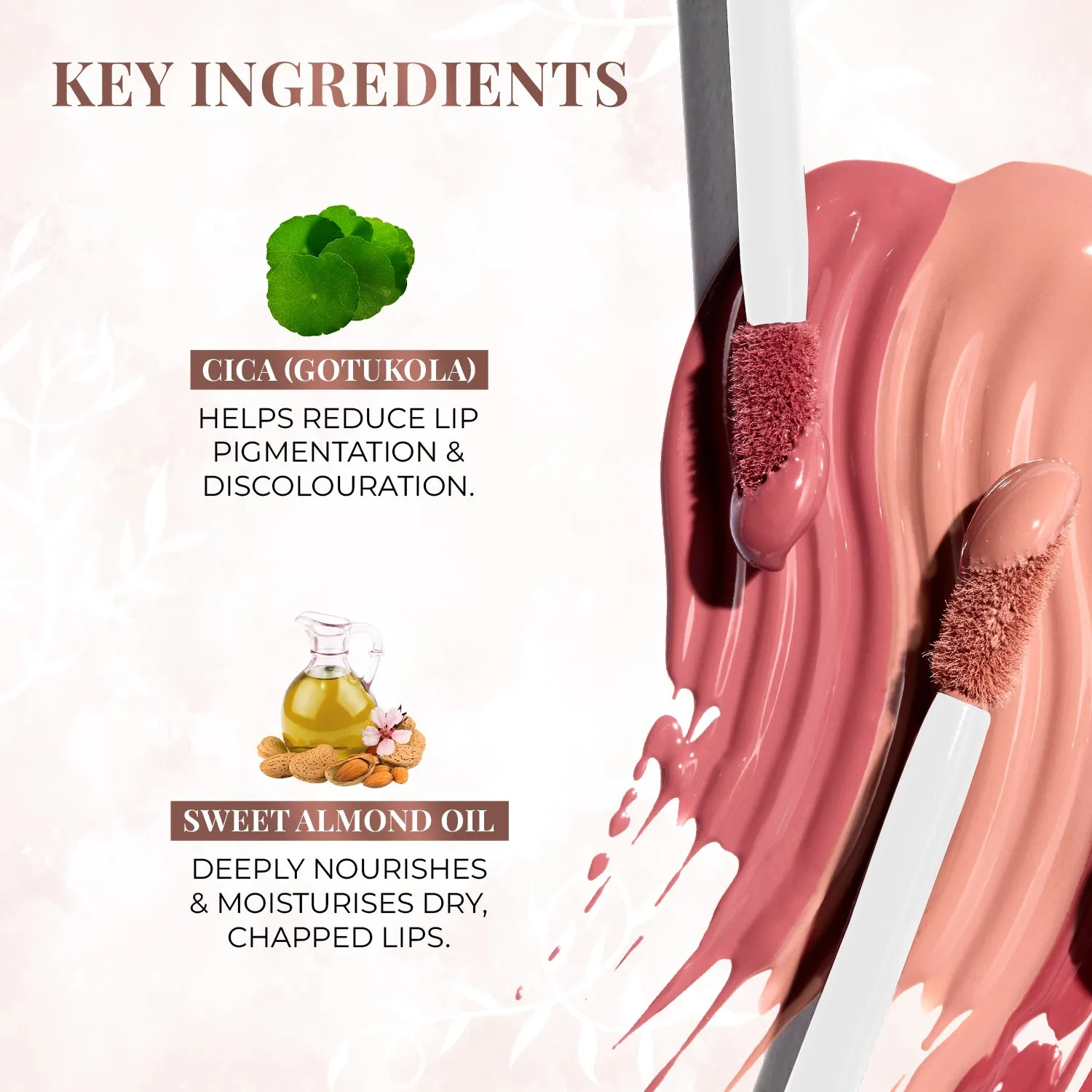 Plant-powered Glass Lip Ink with Cica and Sweet Almond Oil - Santas List