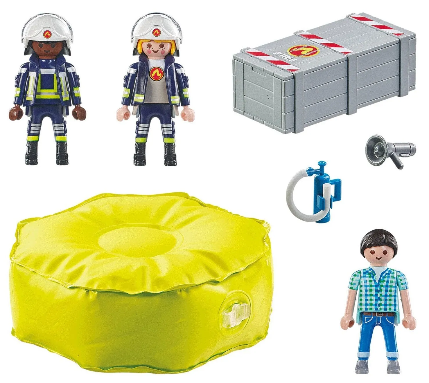 Playmobil: Firefighter with Air Pillow (71465)