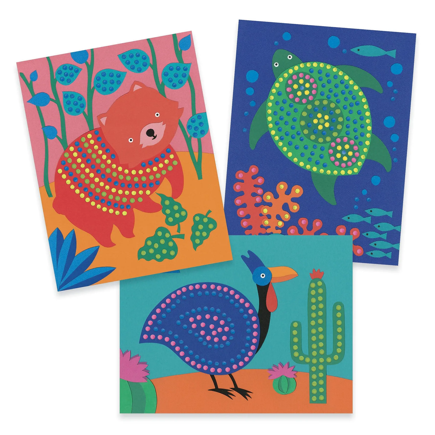 Pointillism Painting with Sticks Art Kit