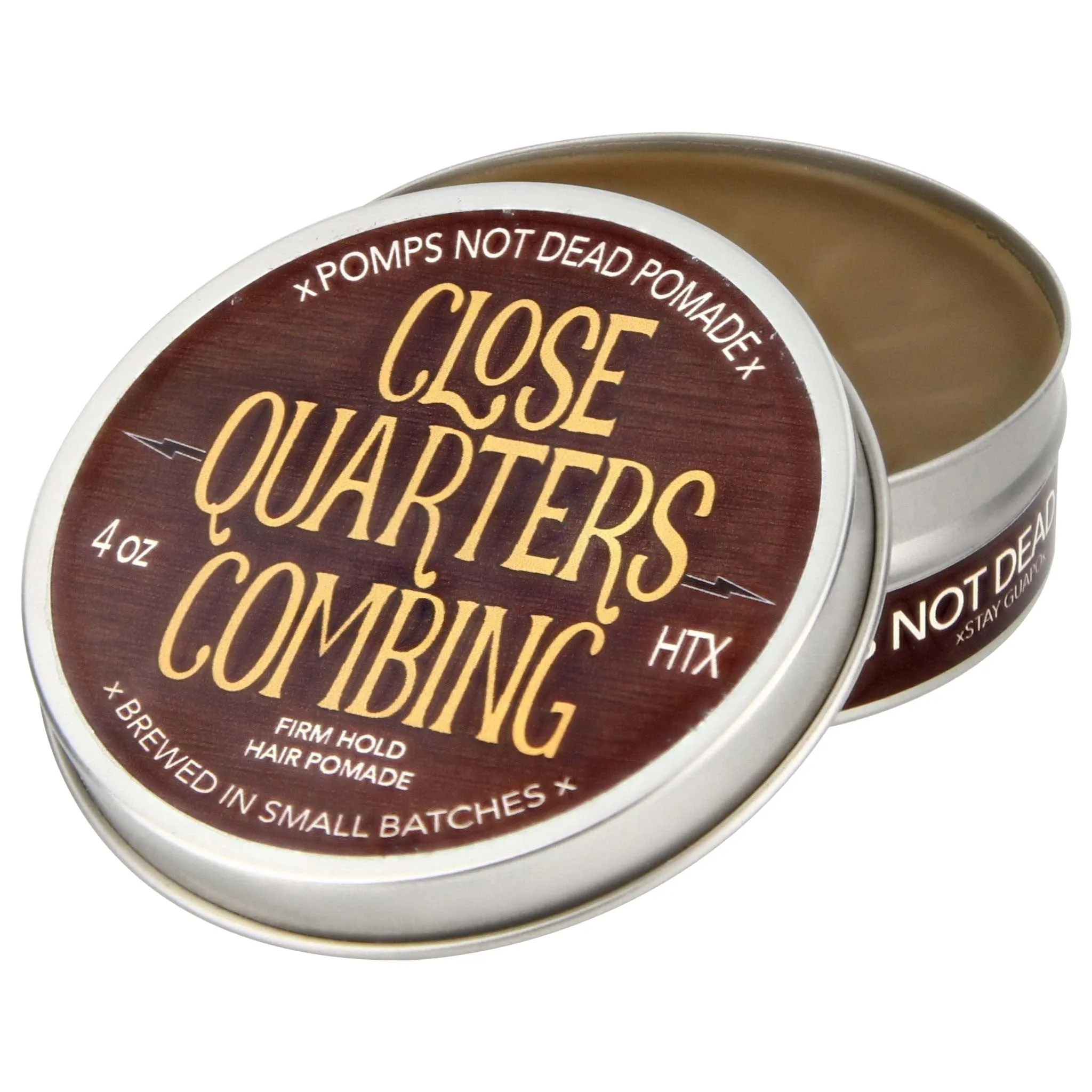 Pomps Not Dead Close Quarters Combing Pomade