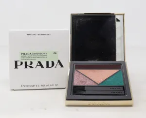 Prada Dimensions Durable Multi-Effect Refillable Eyeshadow Palette 0.21oz  New