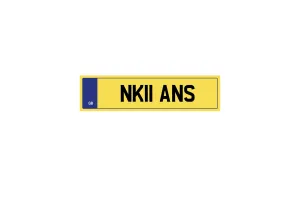 Private Plate NK11 ANS