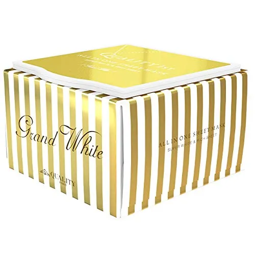 Quality First All-in-one Grand White Face Mask 32 Sheets