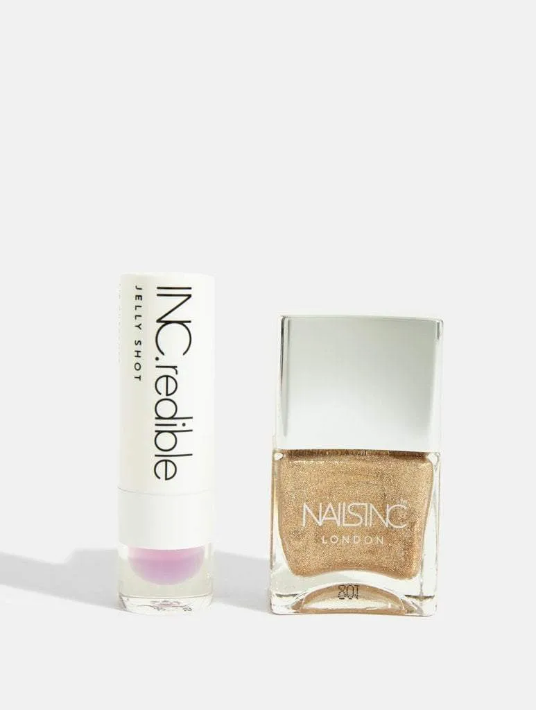 Rainbow Day Face Lip & Nail Gift Set