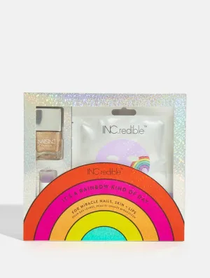 Rainbow Day Face Lip & Nail Gift Set