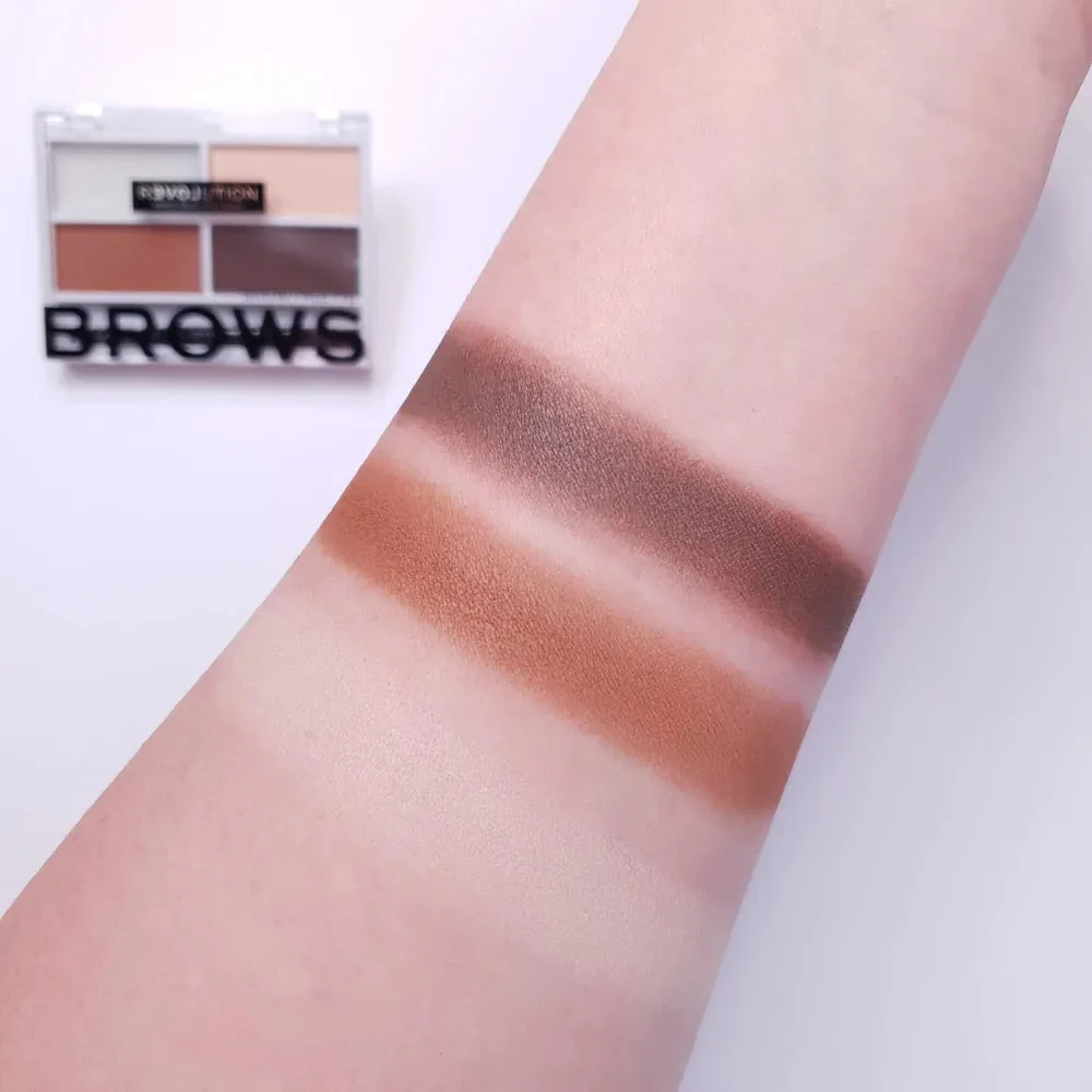 Relove By Revolution Colour Cult Brow Palette Medium