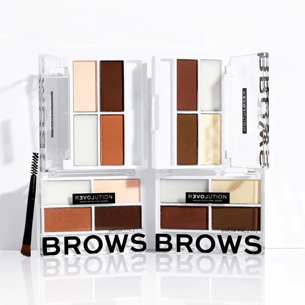 Relove By Revolution Colour Cult Brow Palette Medium