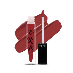 RENEE Stay With Me Matte Lip Color - Mad For Maroon, 5ml