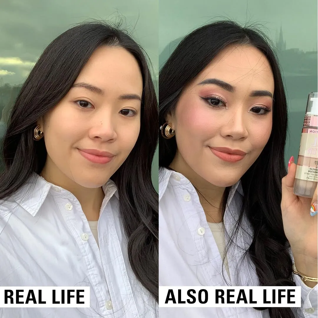 Revolution, IRL Filter Longwear Foundation, Soft & Breathable Formula, Medium to Full Coverage, Matte Finish, F9, 0.7 fl oz