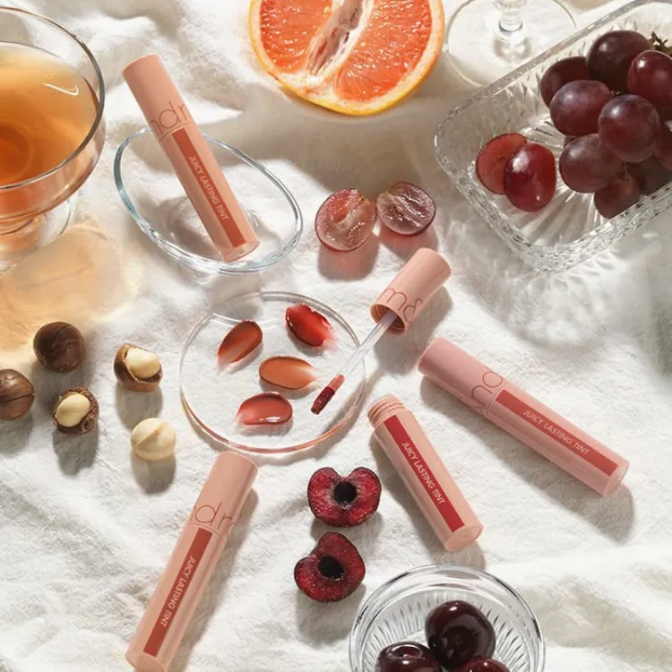 rom&nd Juicy Lasting Tint (26 colors); 0.20oz / 5.5g