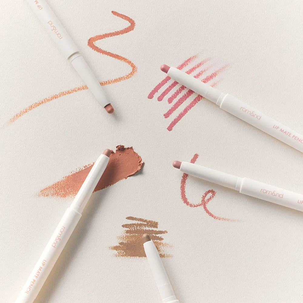 rom&nd lip Matte Pencil #beovershade