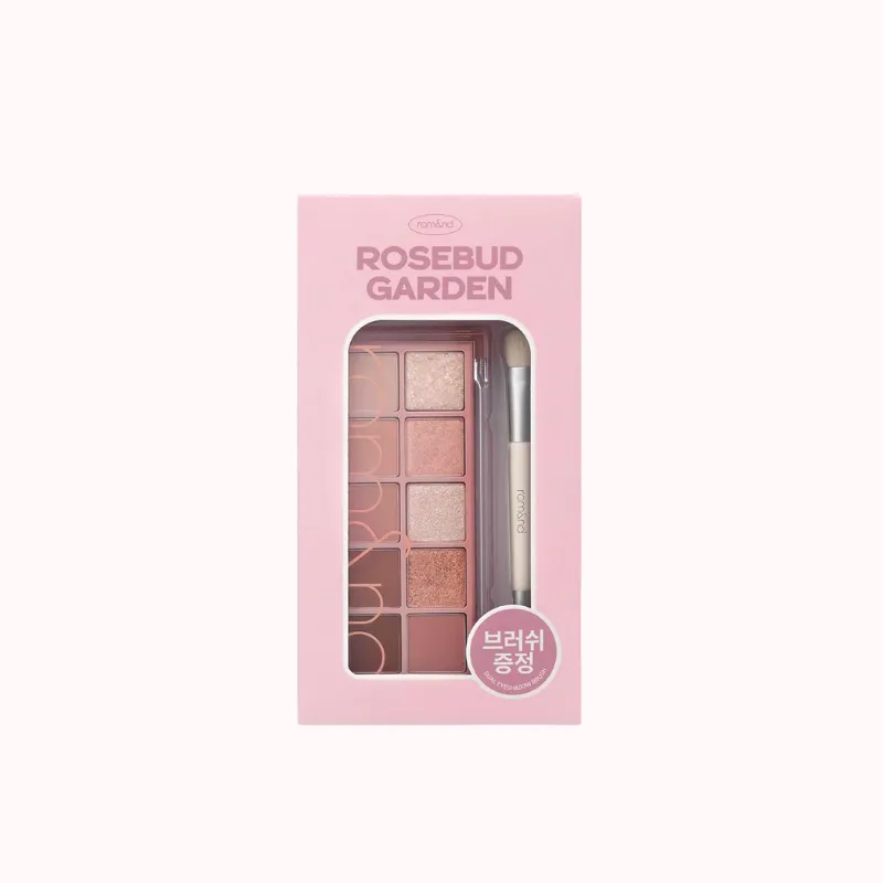 ROMAND Better Than Palette Dual Brush Set - 03 Rosebud Garden