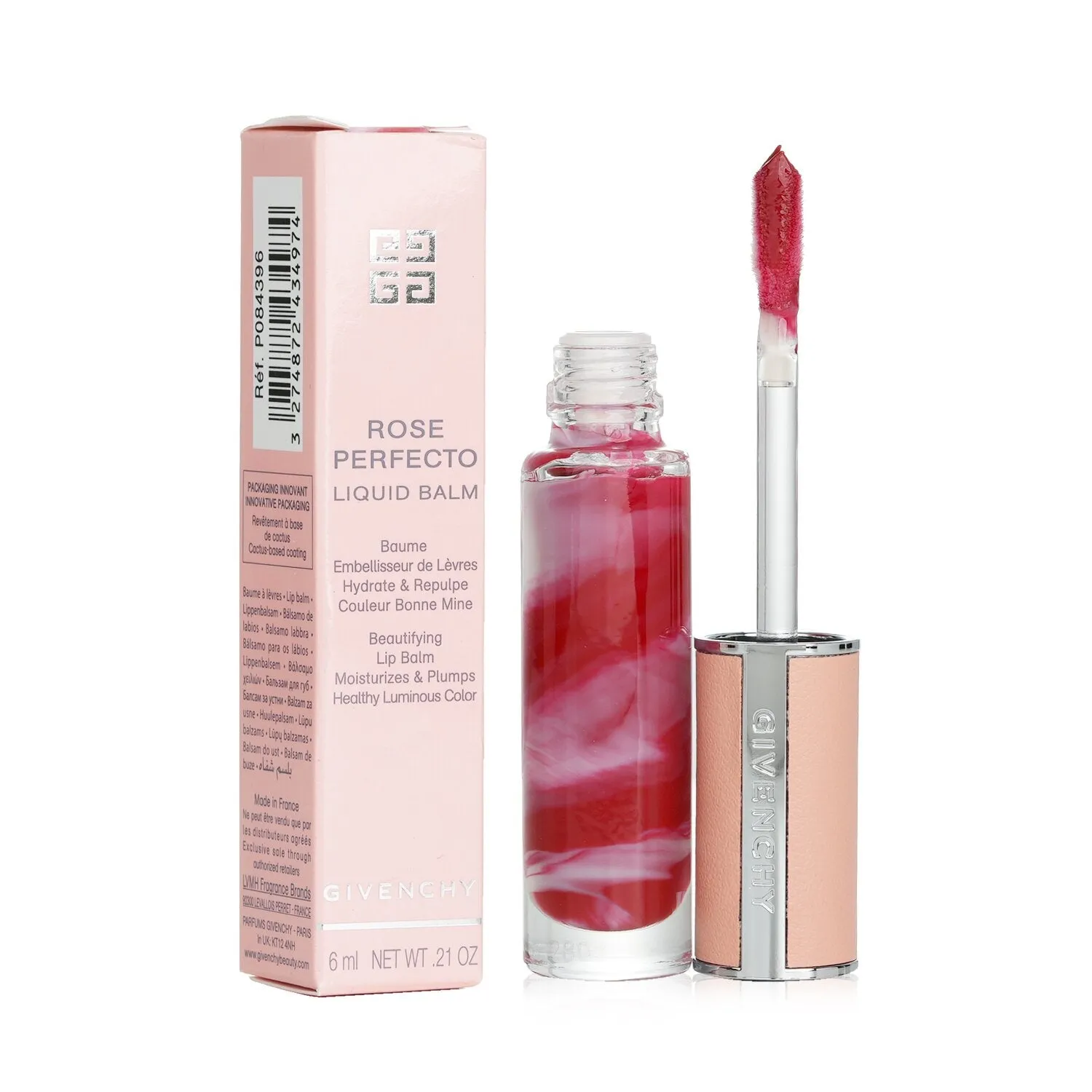 Rose Perfecto Liquid Lip Balm - # 37 Rouge Graine