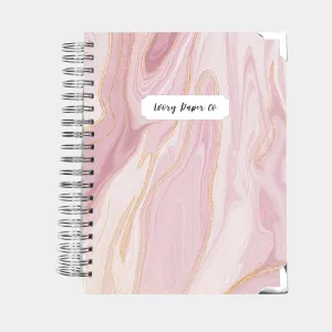 Rose Quartz | All-In-One Planner (Daily, Weekly & Monthly)