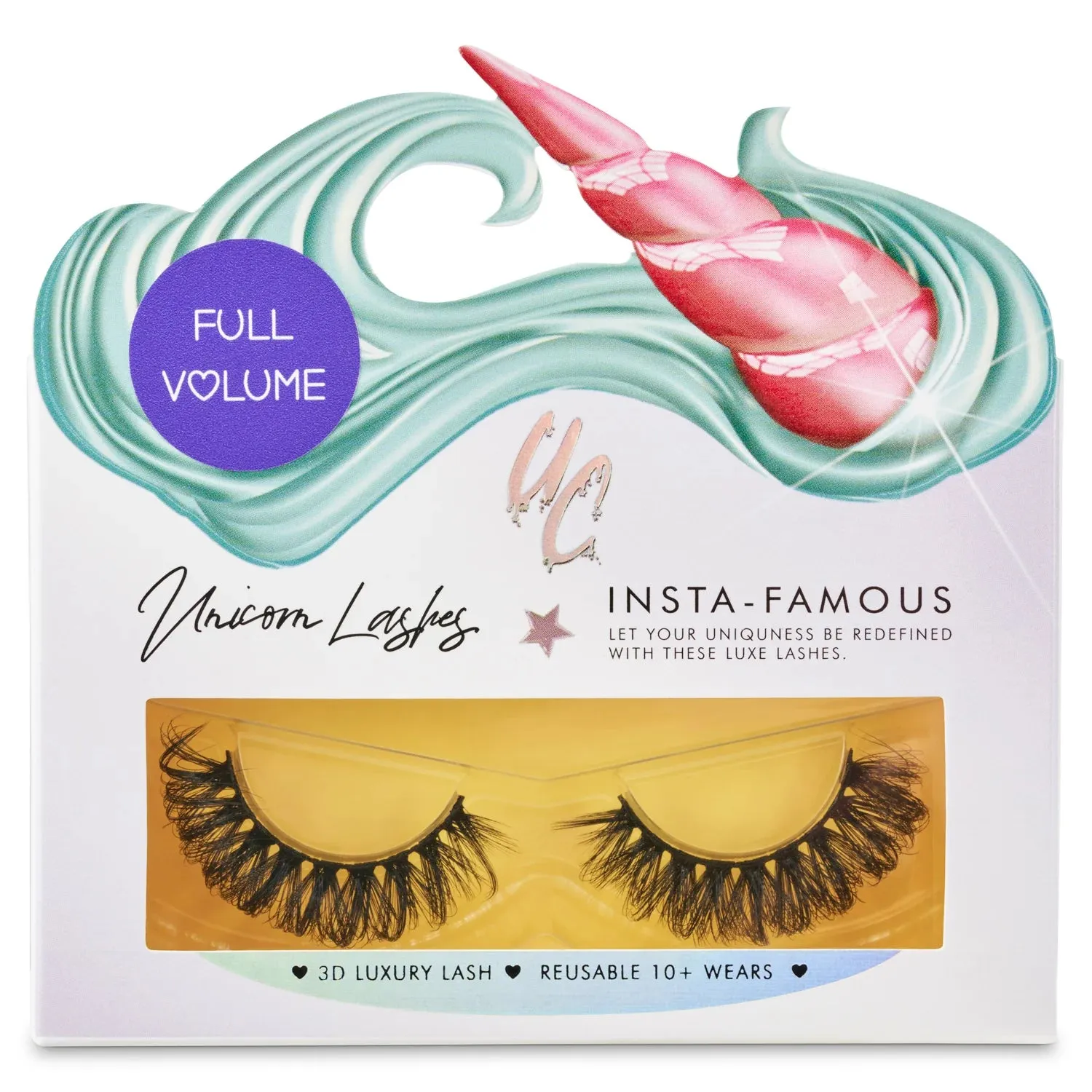 Russian Full Volume Strip Unicorn Lashes
