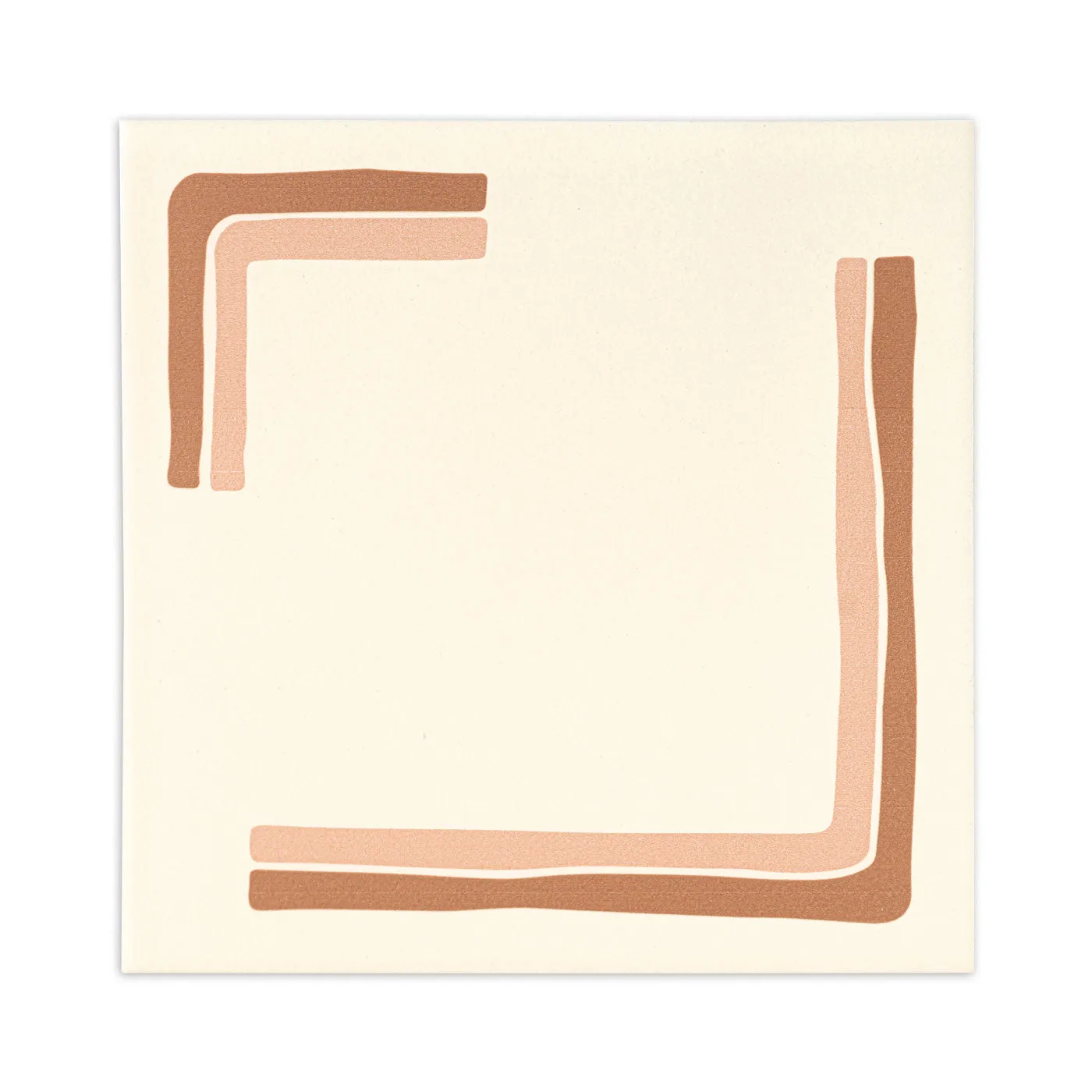 [Sample] Cubed Champagne Paprika 8"x8"