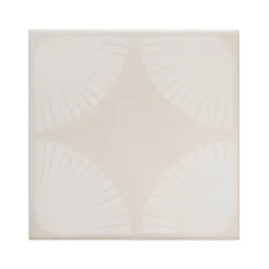 [Sample] Petal Dew White 8"x8"