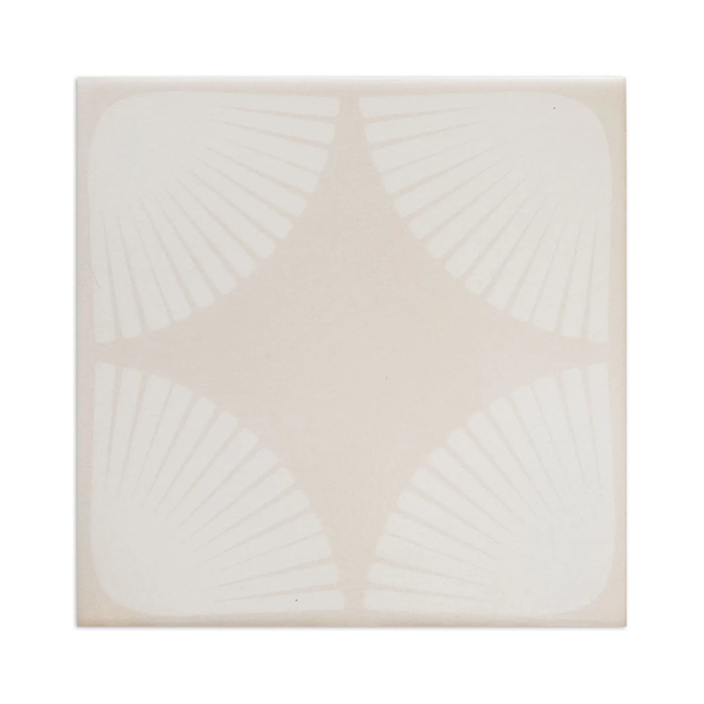 [Sample] Petal Dew White 8"x8"