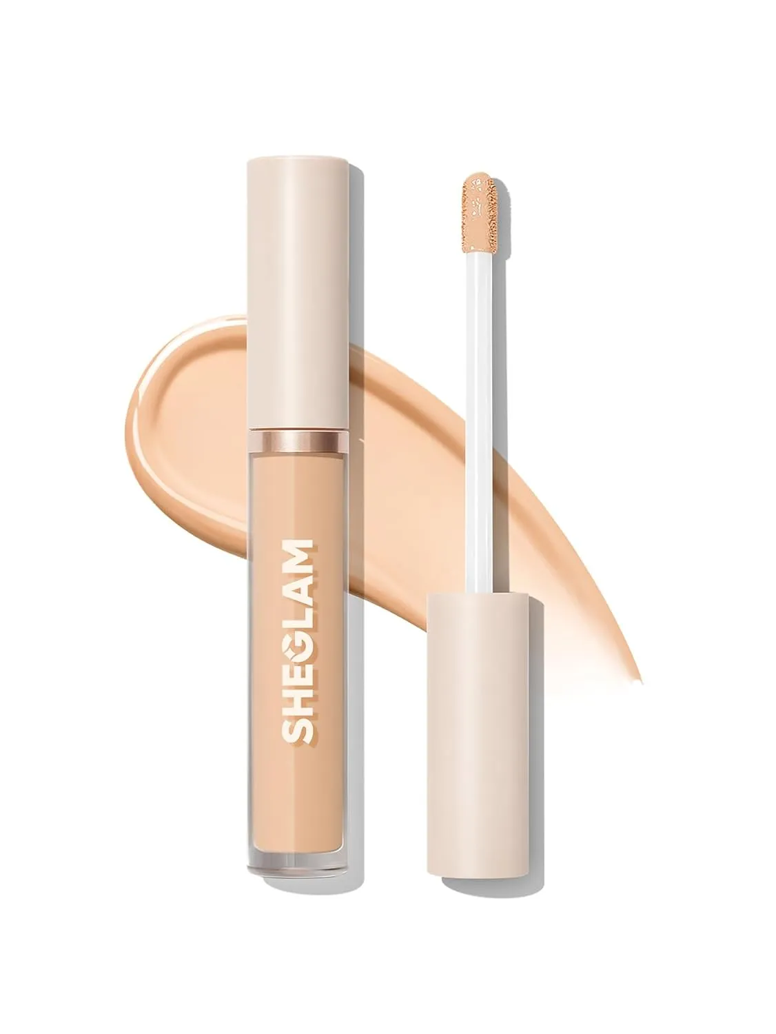 SHEGLAM 12HR Full Coverage Concealer Matte Finish Concealer Stick for Under Eye and Dark Circles - Fair