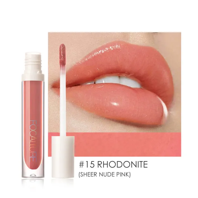 Shimmer High-Shine Glossy Non Sticky Lip Tint Nourish Lipcare Professional Long Stay Lipgloss