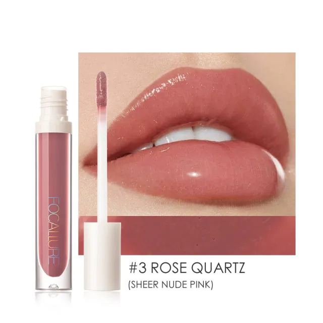 Shimmer High-Shine Glossy Non Sticky Lip Tint Nourish Lipcare Professional Long Stay Lipgloss