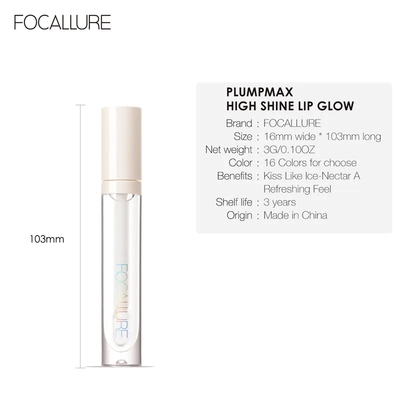 Shimmer High-Shine Glossy Non Sticky Lip Tint Nourish Lipcare Professional Long Stay Lipgloss