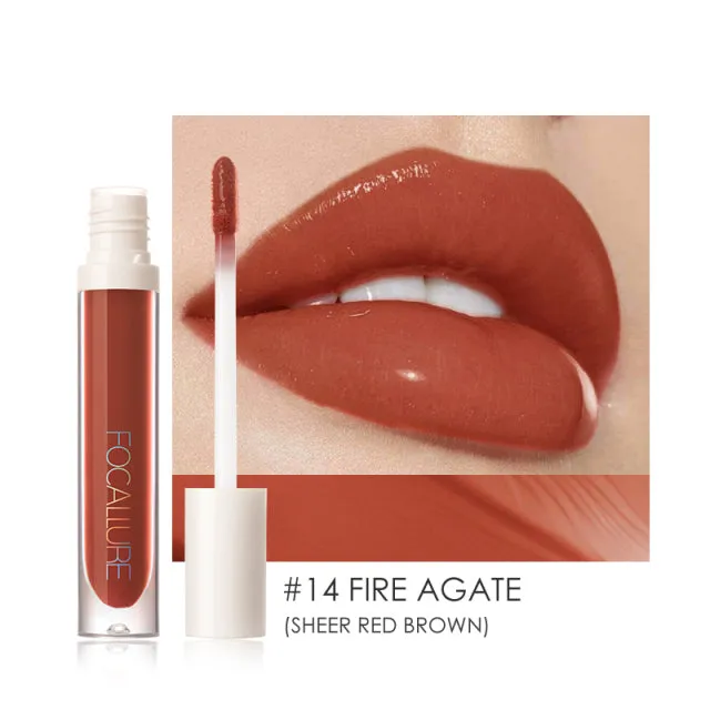 Shimmer High-Shine Glossy Non Sticky Lip Tint Nourish Lipcare Professional Long Stay Lipgloss