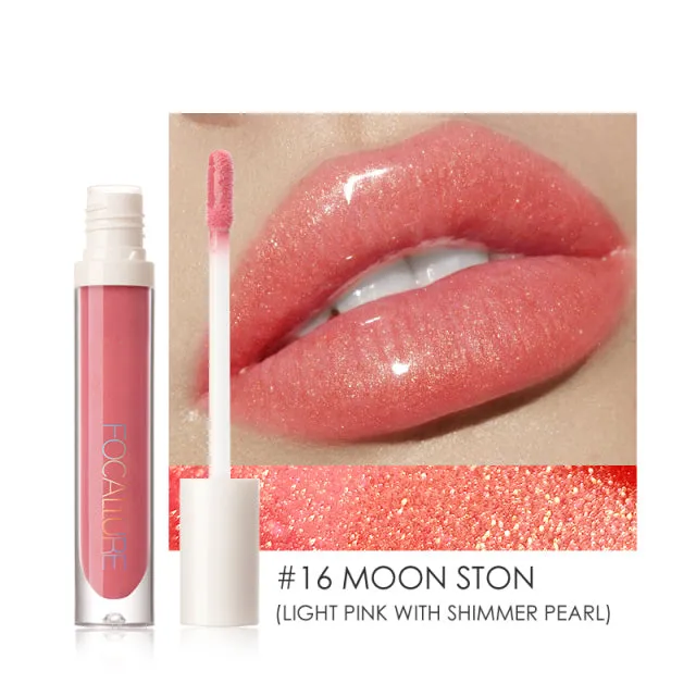 Shimmer High-Shine Glossy Non Sticky Lip Tint Nourish Lipcare Professional Long Stay Lipgloss
