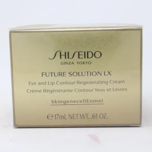 Shiseido Future Solution Lx Eye And Lip Contour Regenerating Cream 0.61oz  New With Box