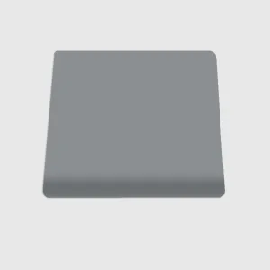 Single Bullnose Thistle Matte Tile 4"x4"