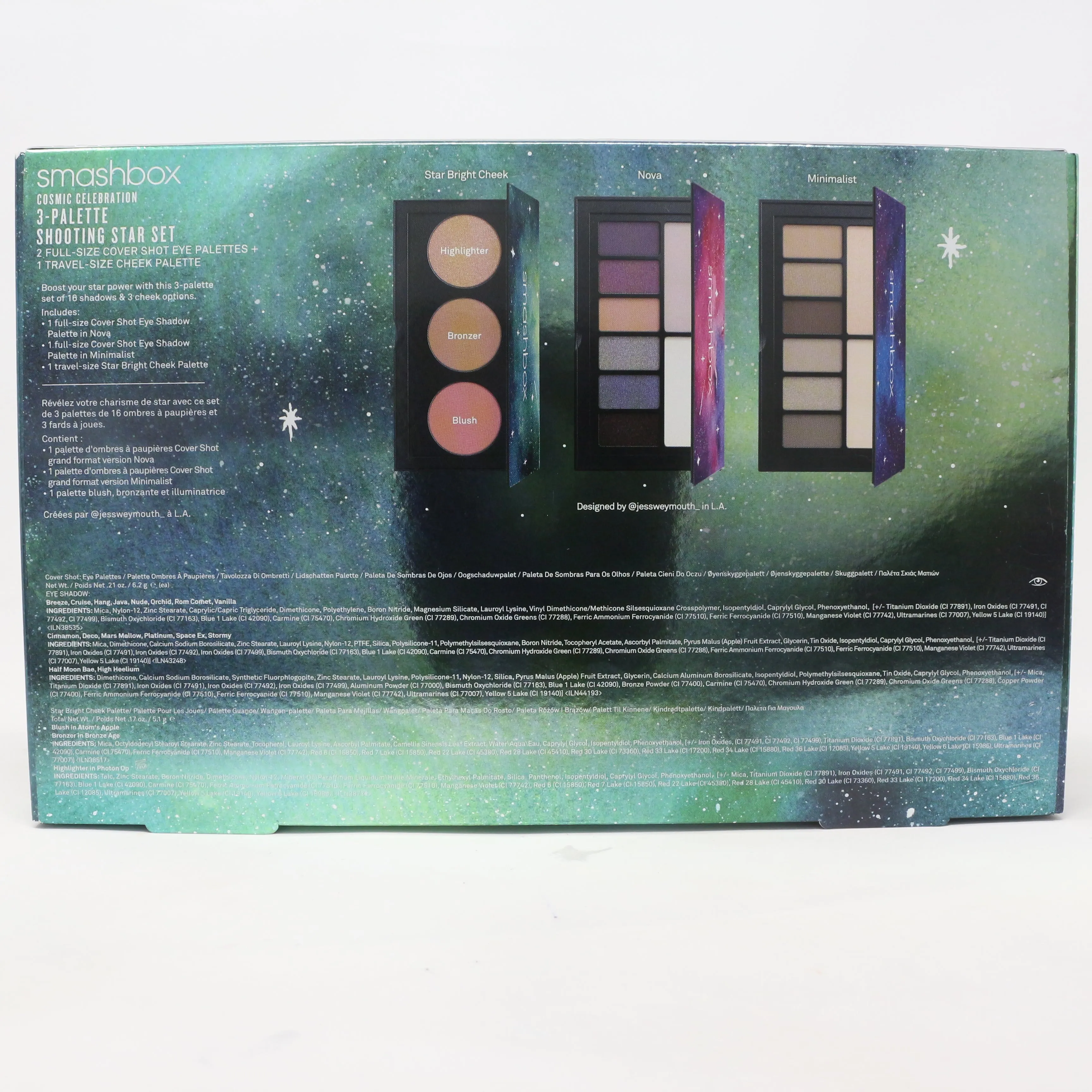 Smashbox 3-Palette Shooting Star 3-Pcs Set  / New With Box