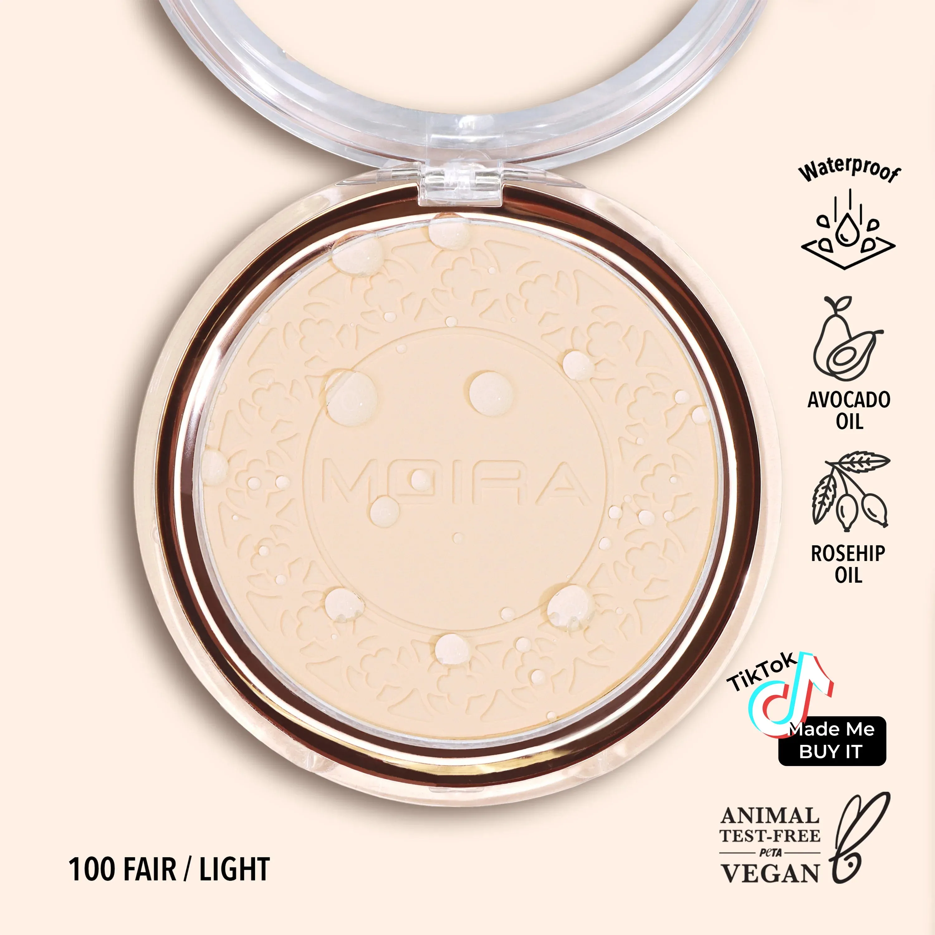 Soft Focus Waterproof Setting Powder - MOIRA