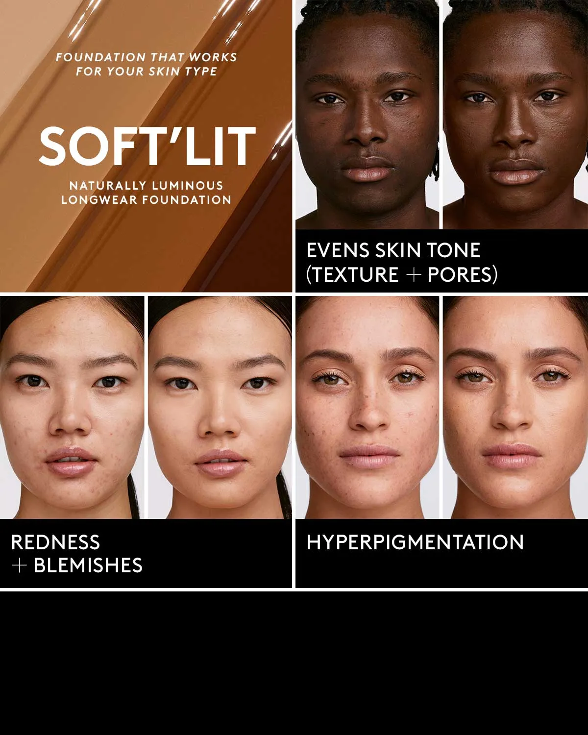 Soft'lit Naturally Luminous Longwear Foundation — 265