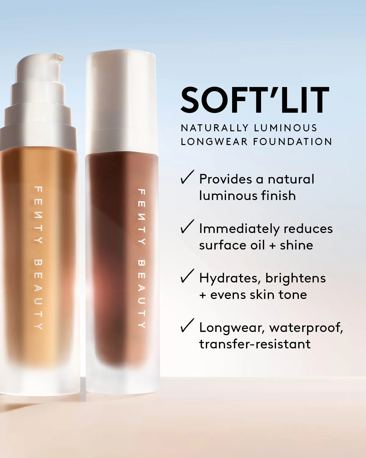 Soft'lit Naturally Luminous Longwear Foundation — 265