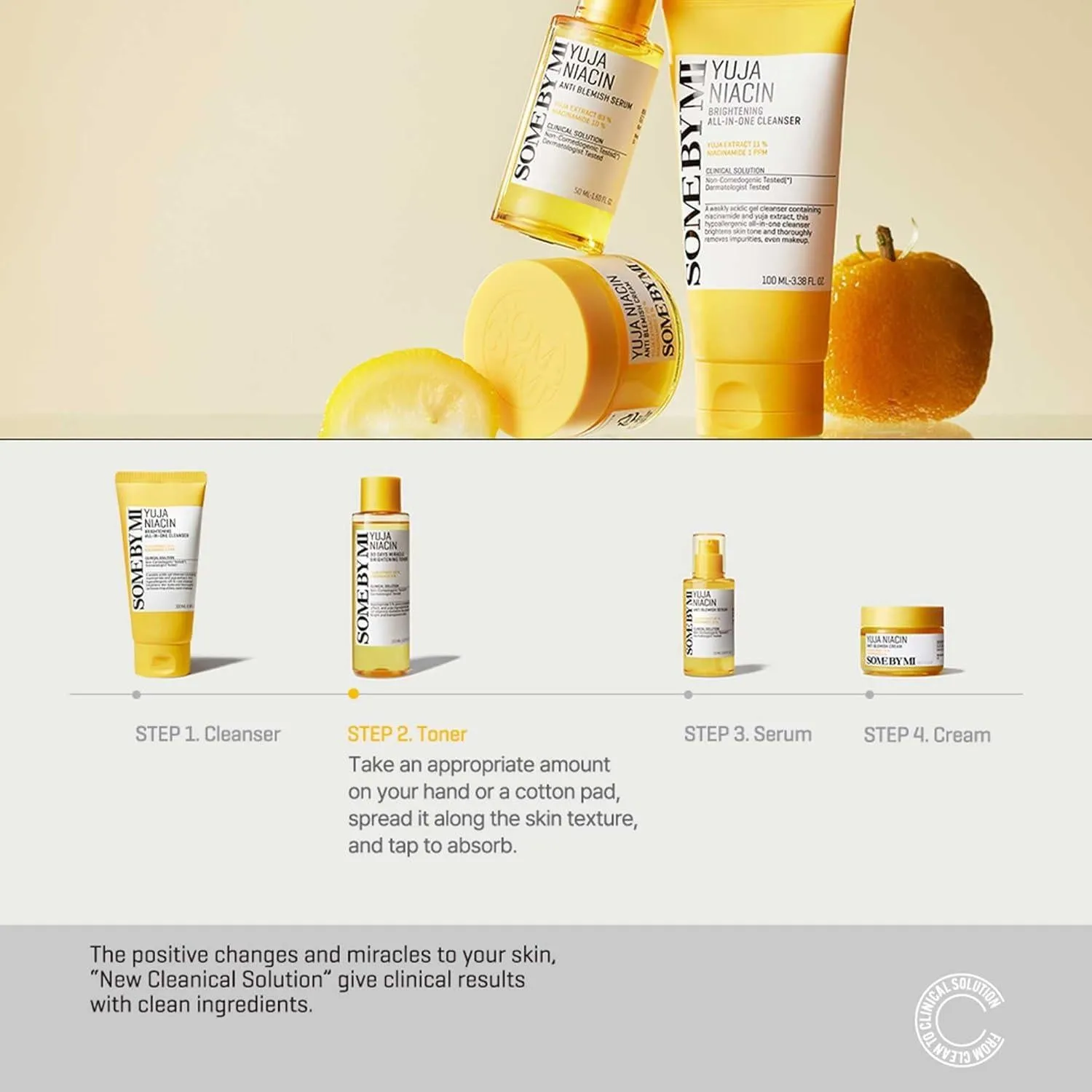 [SomeByMi] Yuja Niacin 30 Days Miracle Brightening Toner 150ml