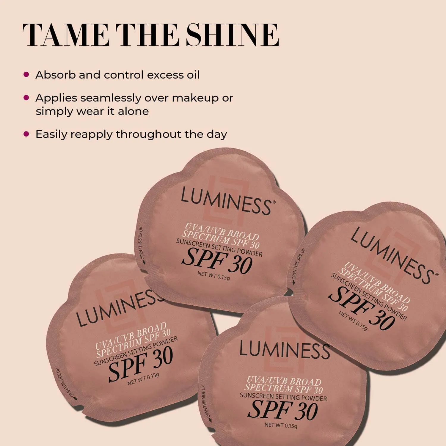 SPF 30 Sunscreen Setting Powder - 18 pack