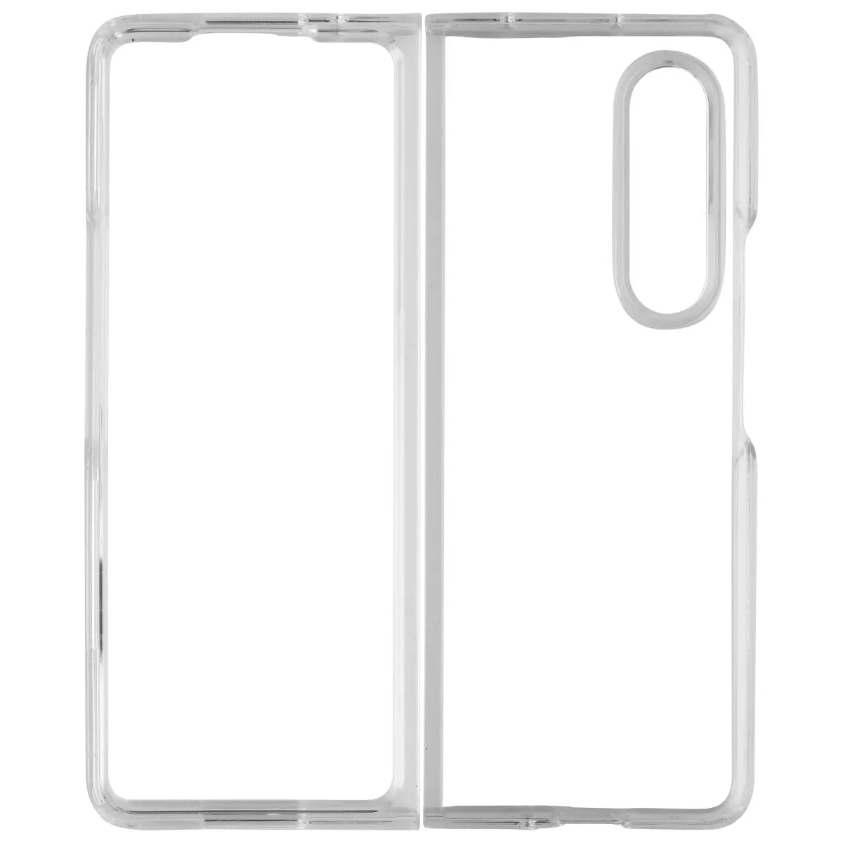 Spigen Crystal Hybrid Case for Samsung Galaxy Z Fold3 5G - Crystal Clear