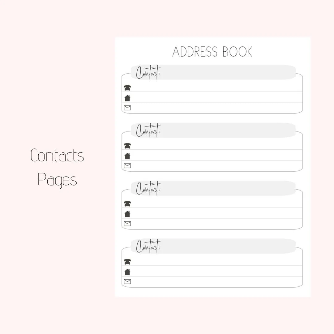 Spring Breeze | All-In-One Planner (Daily, Weekly & Monthly)