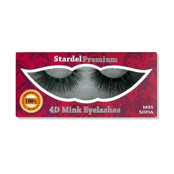 Stardel Premium 4D Mink Lashes Reusable