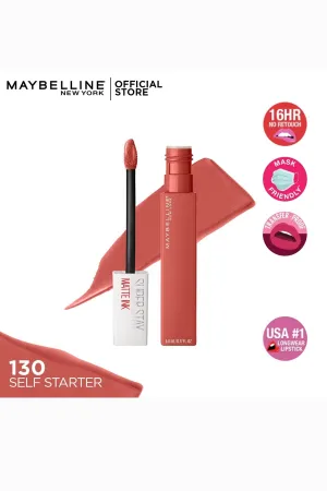 SuperStay Matte Ink Liquid Lipstick - 130 Self Starter