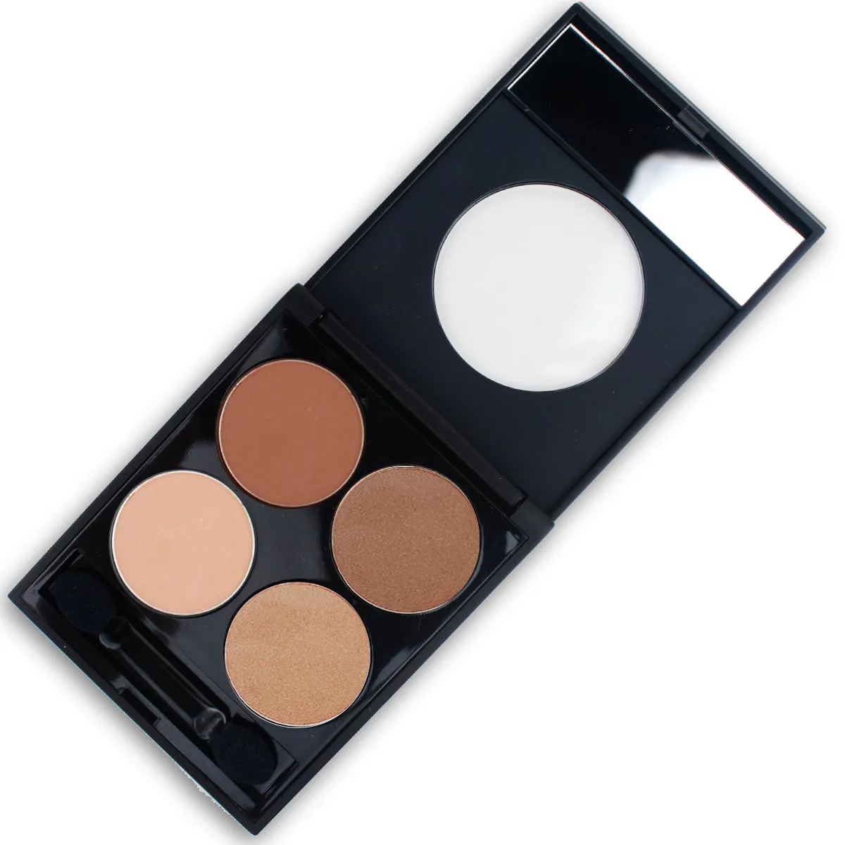 Talc Free Mineral Eye Shadow Palette - Cinnamon Latte