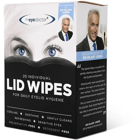 The Eye Doctor Lid Wipes 20 wipes