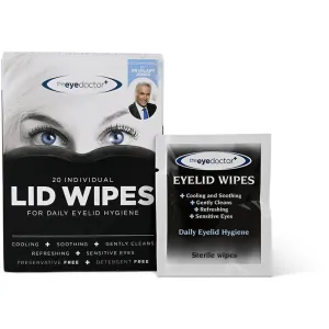 The Eye Doctor Lid Wipes 20 wipes