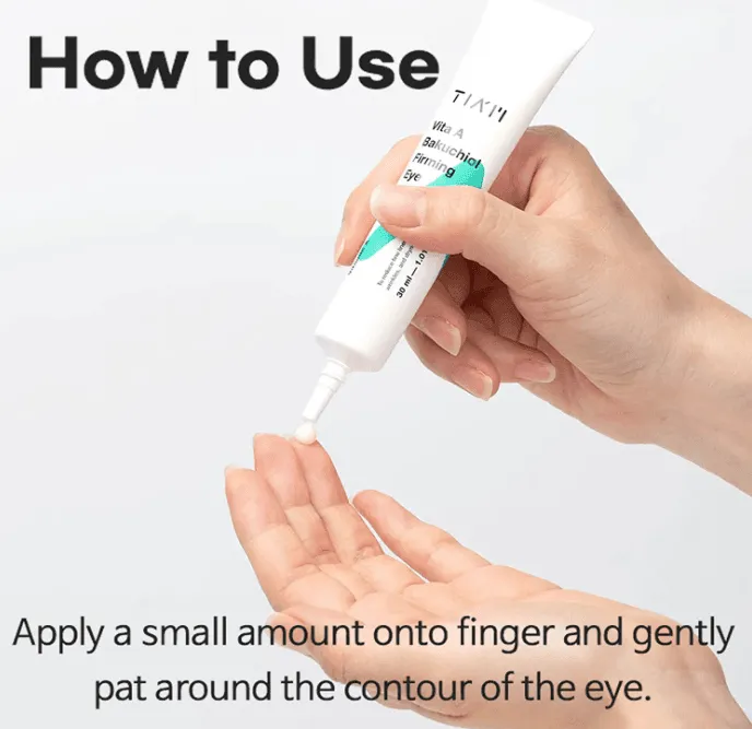 [TIAM] Vita A Bakuchiol Firming Eye Cream 30ml